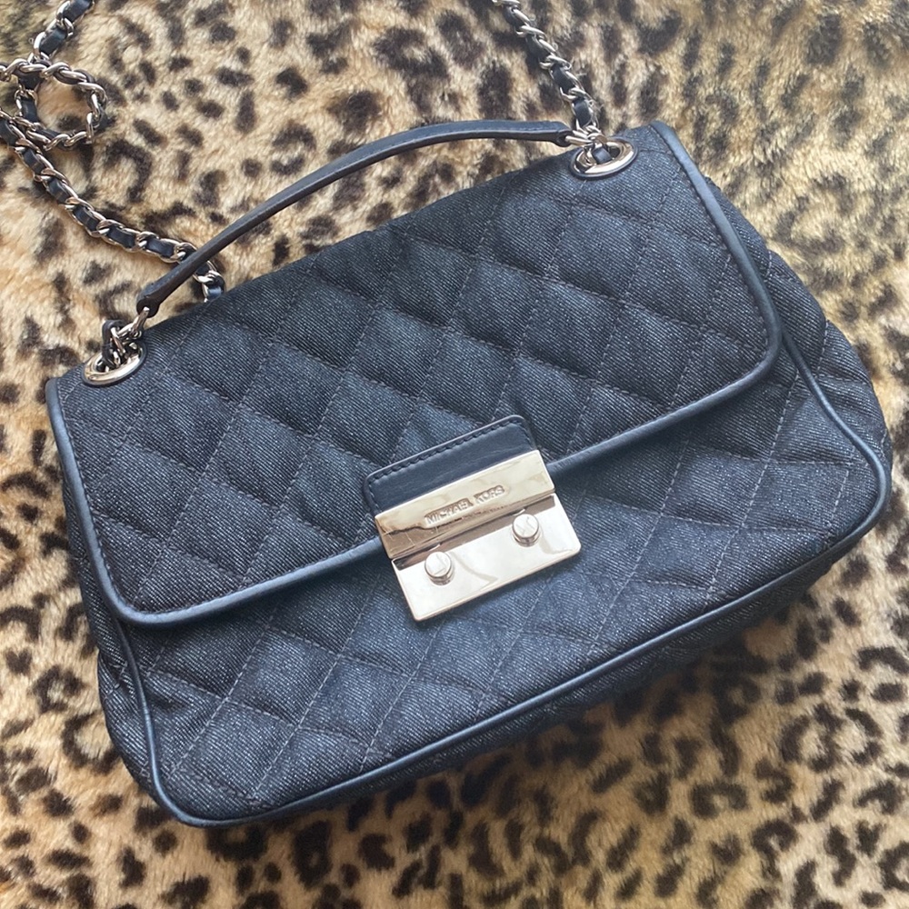 MK Denim Handbag/Crossbody